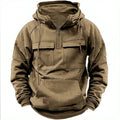 Carl - Langärmelig Kapuze Jacke Mit Taschen