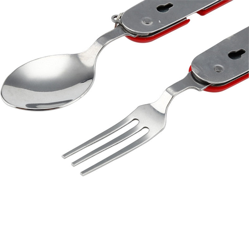 Dagmar – Faltbares 4 in 1 Besteckset im kompakten Reisedesign