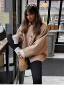 Zara - Langärmelig Überdimensionale Jacke Mit Knopf