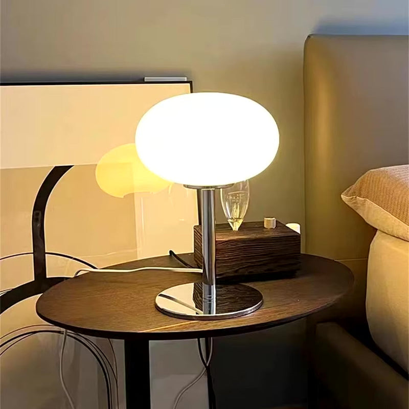 NeoLume - Moderne LED Kugel Tischleuchte mit einstellbarer Dimmung für Heim und Schlafzimmer