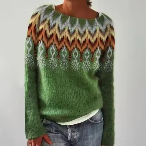 Astrid - Gemütlicher Strickpullover mit langen Ärmeln für vollen Komfort