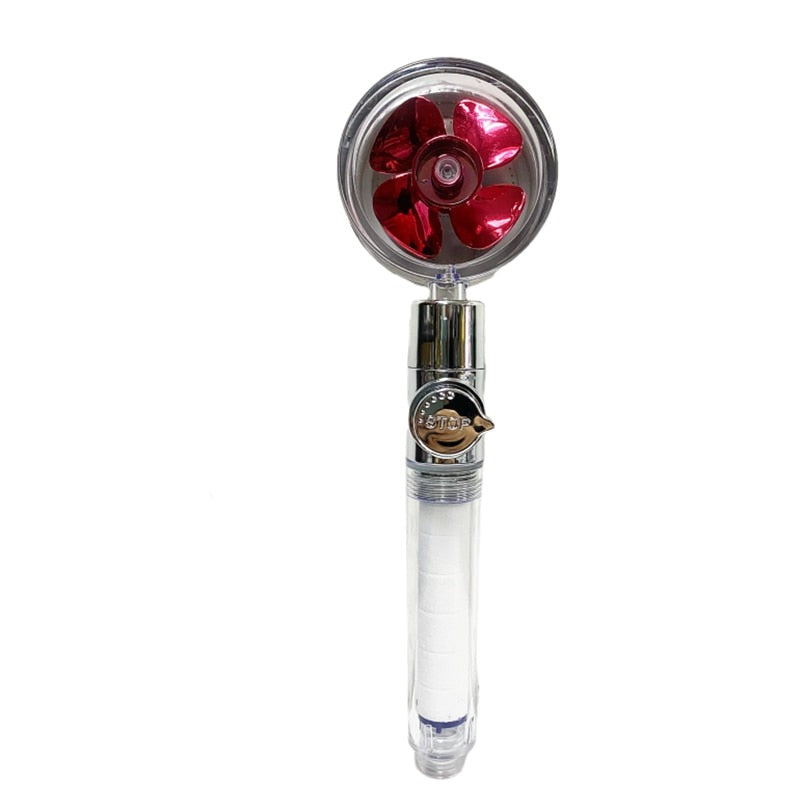 AquaLix - 360° drehbarer Handbrausekopf mit hohem Druck