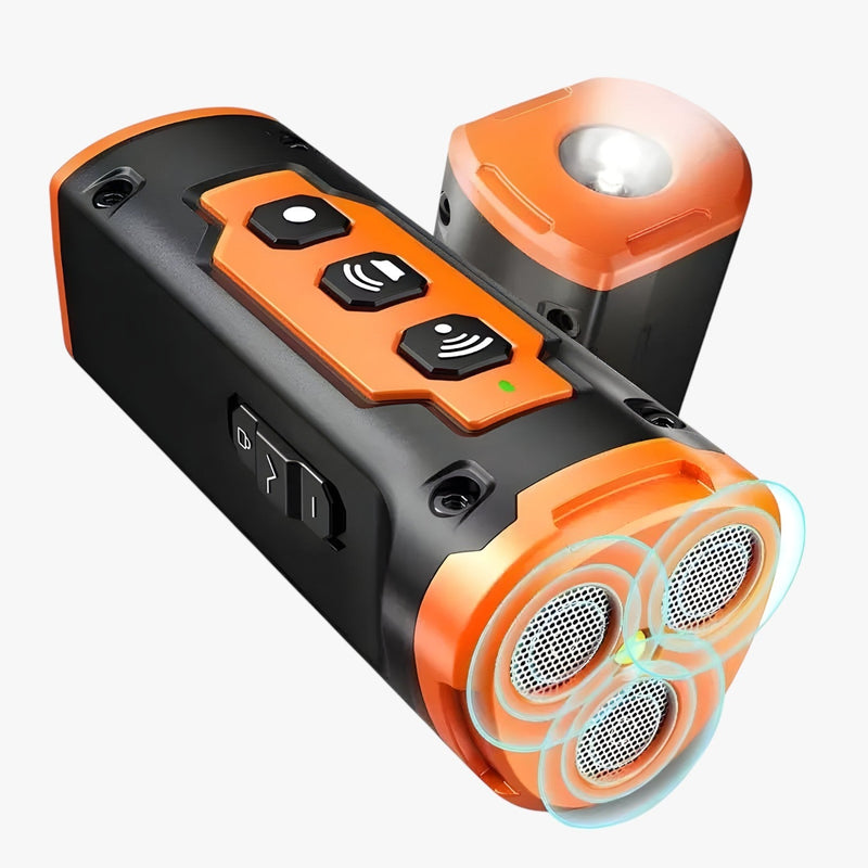 PawGuard – Wiederaufladbares Anti Bell Abschreckungsmittel für Hunde mit LED Taschenlampe