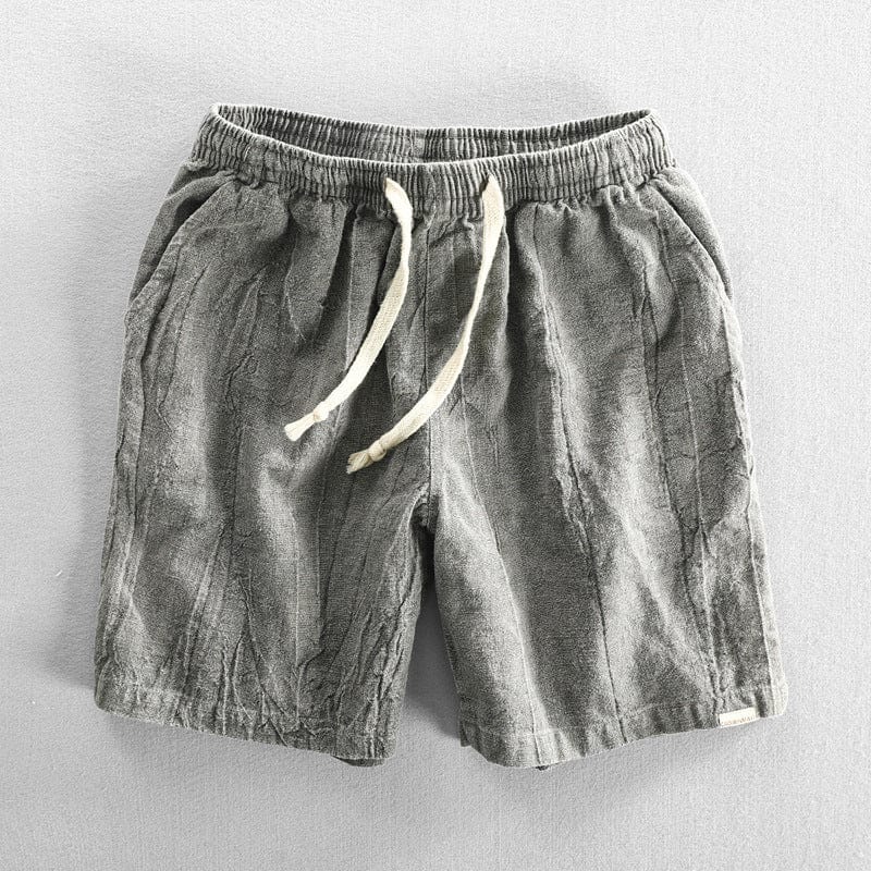 Lukas – Leichte Kurze Hosen mit verstellbarem Kordelzug und Taschen
