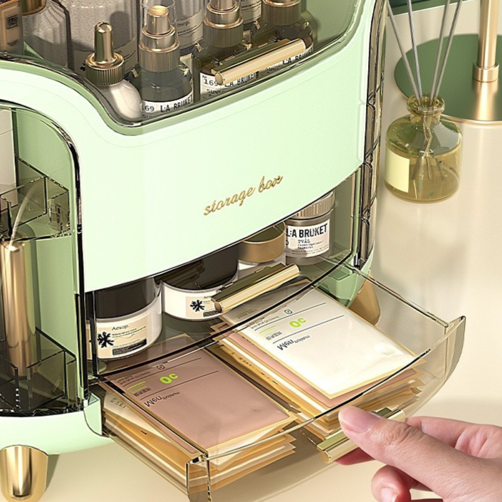 VaniLux – Luxuriöses Make upVeranstalter Präsentationsregal für Kosmetika und Zubehör