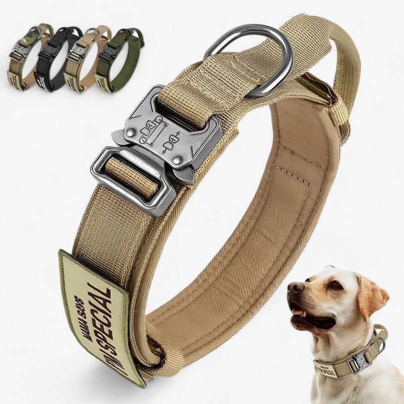 PawBark – Taktisches Hundehalsband mit Griff für bessere Kontrolle
