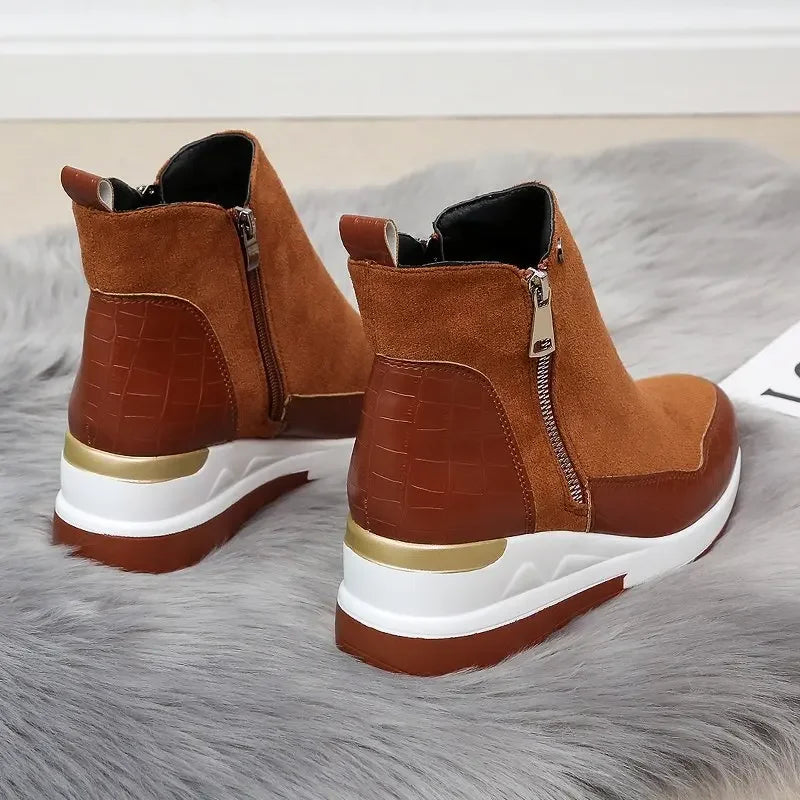 Mia - Wasserdicht Rutschfest Seitenreißverschluss Stiefelette
