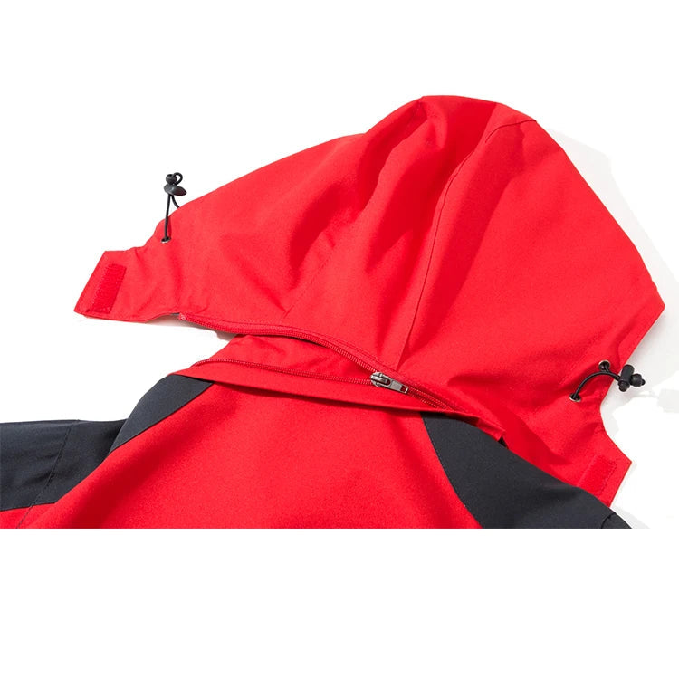 Louis - Langärmelig Wasserdicht Wanderjacke Mit Kapuze