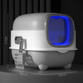 MeowMate – Automatische UV-sterilisierte Katzentoilette mit geschlossener Geruchskontrolle