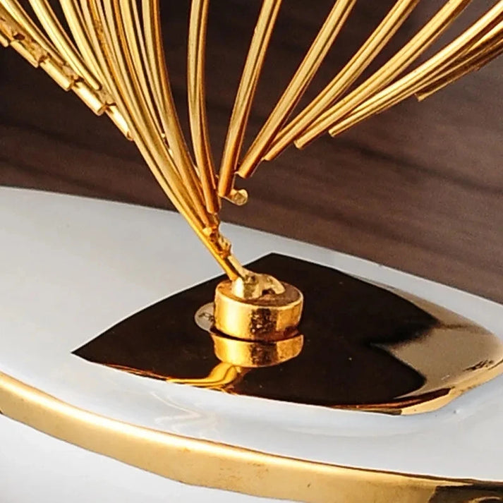 TideCurve – Modern Segelboot Skulptur für eine elegante Dekoration zu Hause