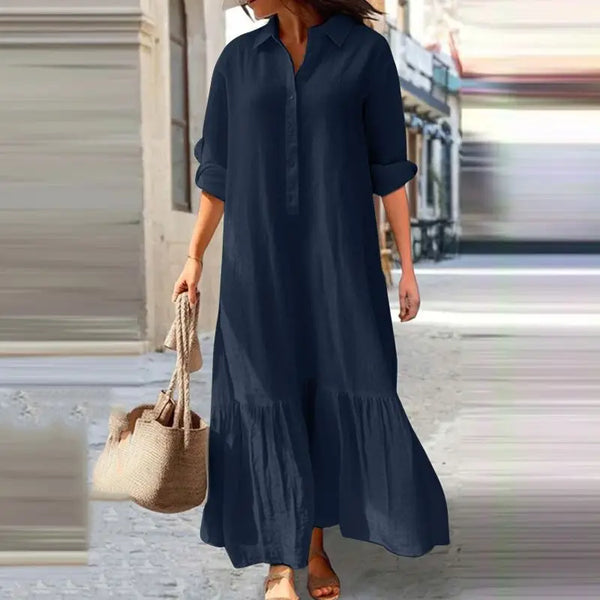 Amelia – Hochwertiges Maxikleid Im Boho Stil