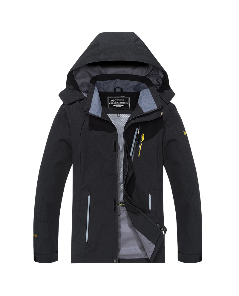 Louis - Langärmelig Wasserdicht Wanderjacke Mit Kapuze
