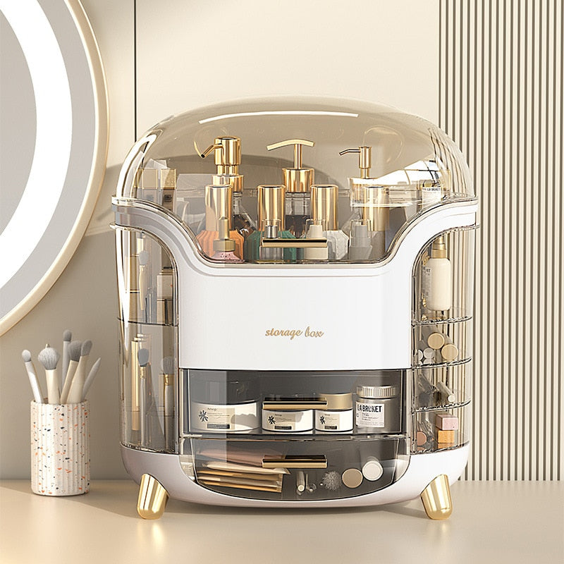 VaniLux – Luxuriöses Make upVeranstalter Präsentationsregal für Kosmetika und Zubehör