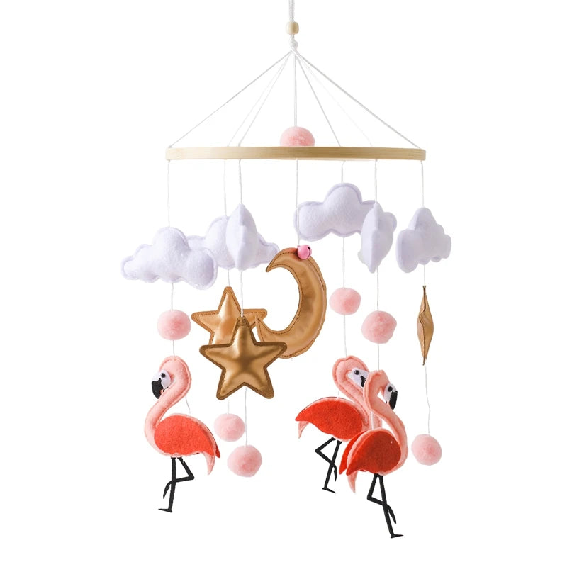NapNest - Karikatur Bär Mobile für Kinderbett mit Musik und Bettaufhänger