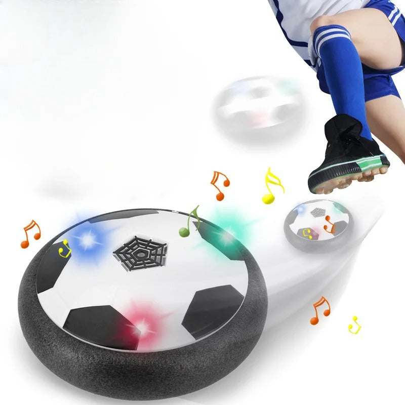 GlowKick – Schwimmender LED Fußball für Spaß drinnen und draußen mit sanfter Gleitbewegung