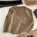 Clara - Weicher und warmer ärmelloser Pullover mit Rundhalsausschnitt