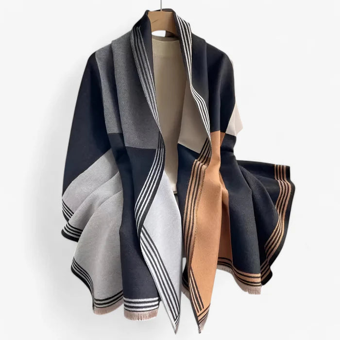 Antonia – Luxus Schal mit elegantem Druck für Komfort und Stil