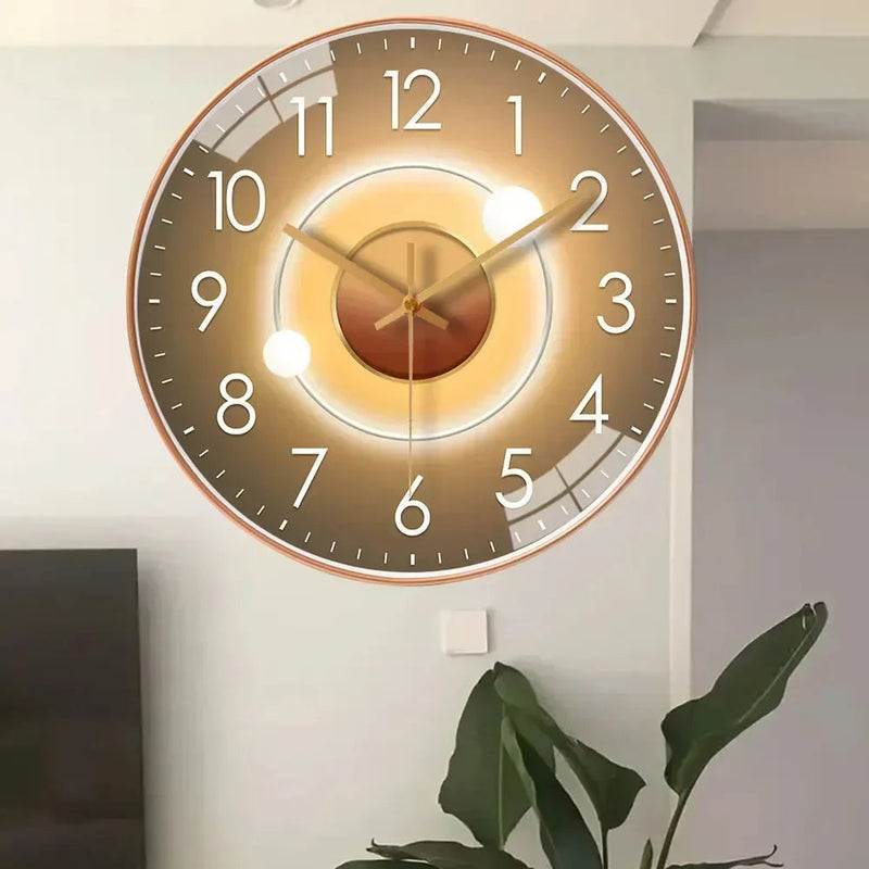 TimeAura – Digitale Wanduhr mit einzigartigem Entwerfen für klassischen Stil