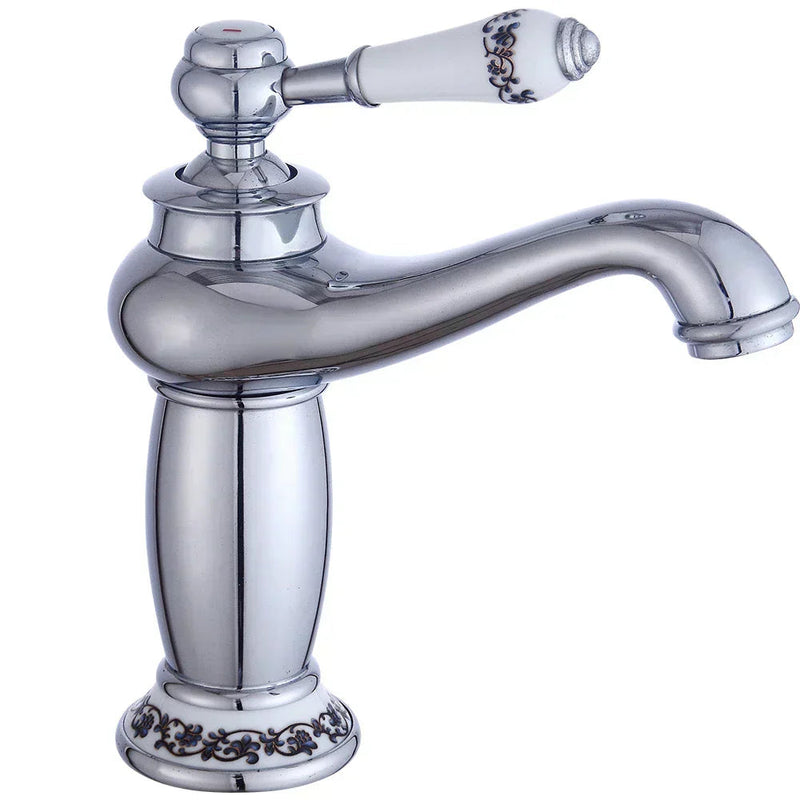 AquaFlow – Klassische Badarmatur mit Einhandbedienung und Retro-Charme