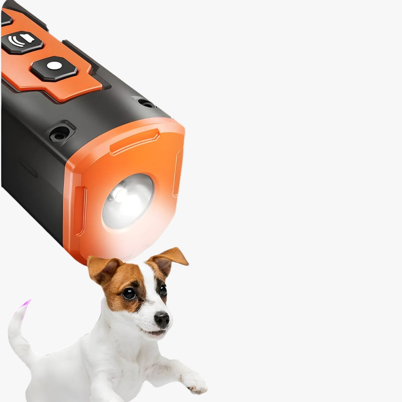 PawGuard – Wiederaufladbares Anti Bell Abschreckungsmittel für Hunde mit LED Taschenlampe