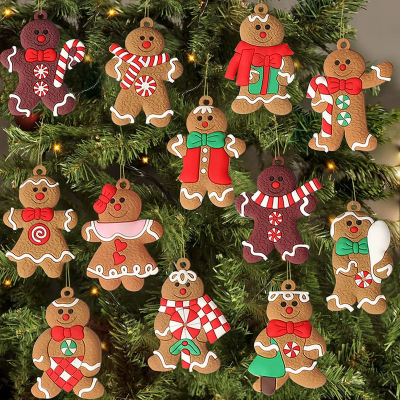 FrostBite - Dekoration Hängend Lebkuchen Ornamente Satz