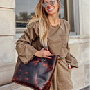 Agnes - Leichte Umhängetasche mit großem Fassungsvermögen und mehreren Fächern