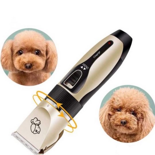 PawTrim - Professionell USB Ladung Haustier Haare Groomer Satz