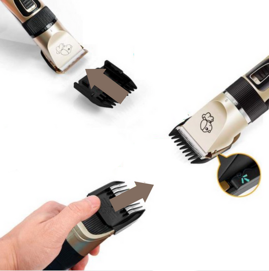 PawTrim - Professionell USB Ladung Haustier Haare Groomer Satz