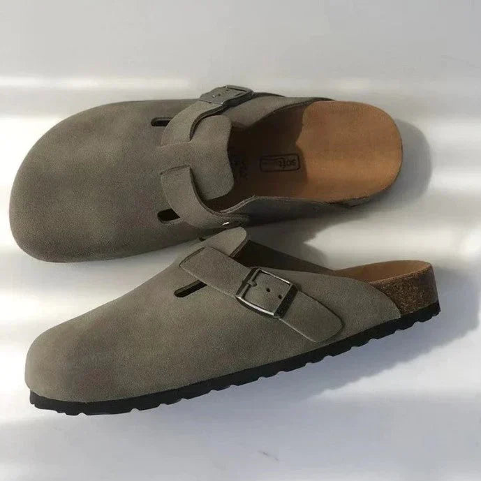 Sarah – Elegante flache Sandalen mit Fußgewölbeunterstützung und rutschfester Sohle
