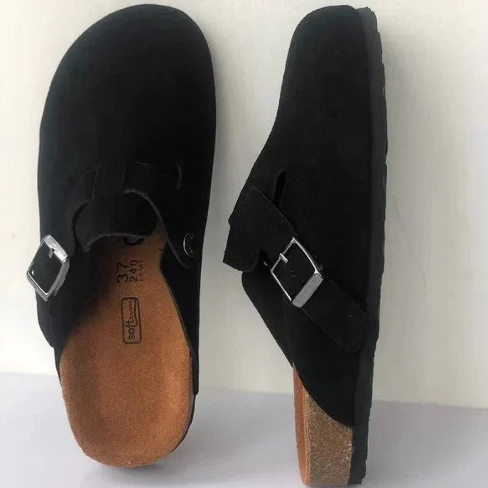 Sarah – Elegante flache Sandalen mit Fußgewölbeunterstützung und rutschfester Sohle