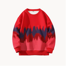 Anton - Lässig Langärmelig Rundhalsausschnitt Lose Pullover