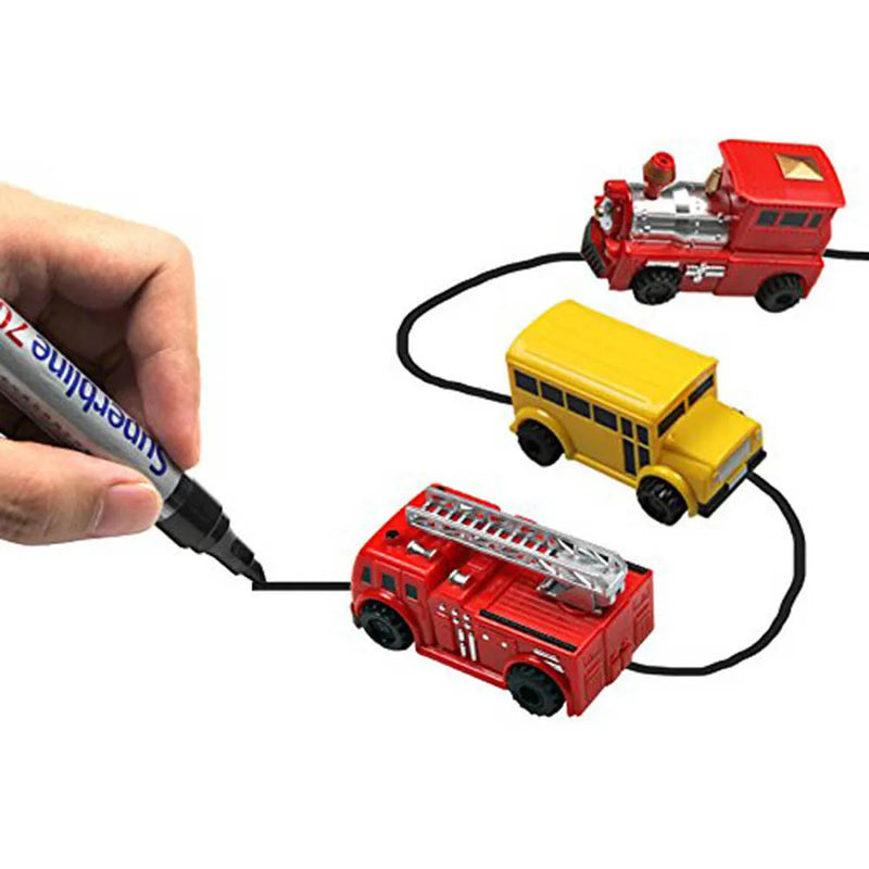 TraceRide - Lernspielzeug Auto mit Linienverfolgung für kreatives und interaktives Spielen