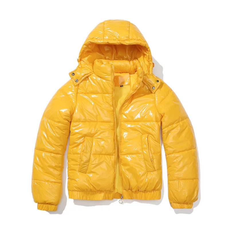 Leni - Warme Langärmelige Kapuze Jacke Mit Taschen