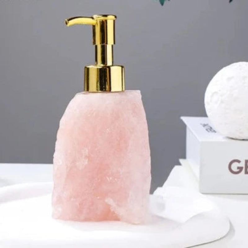 PurePour – Elegante Seifenspenderflasche mit Handpumpe für Badezimmertische
