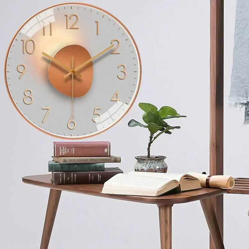 TimeAura – Digitale Wanduhr mit einzigartigem Entwerfen für klassischen Stil