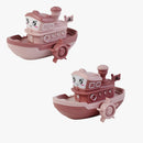 TugTwist – Aufziehbares Wasserboot für Kinder zur Entwicklung der Handkraft