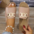 Erika – Leichte offener Spitze Sandalen mit Schnalle und rutschfeste Sohle