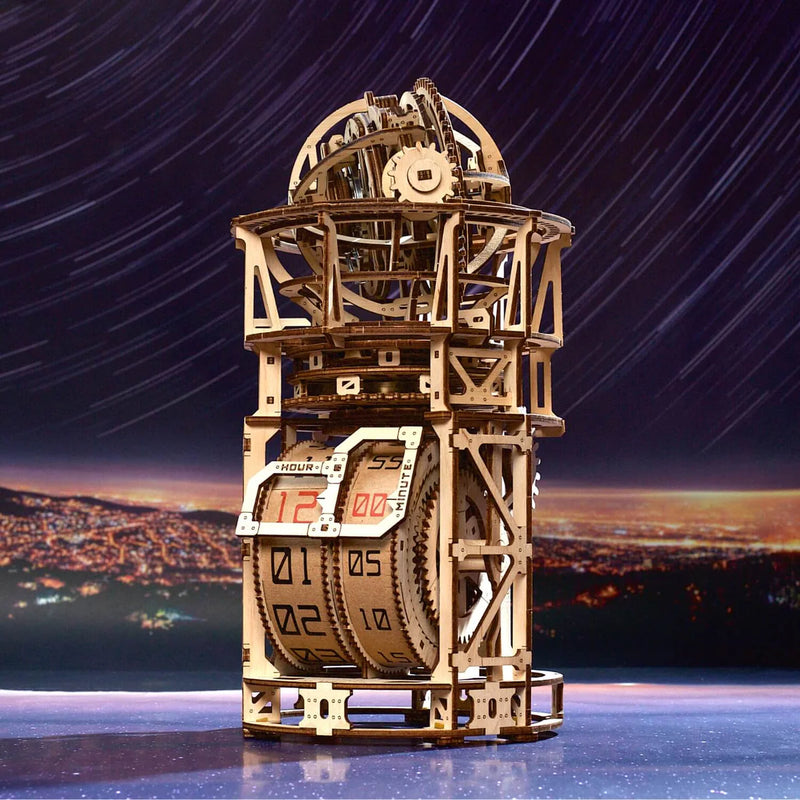 TimeSphere – Sphärischer Tourbillon Zeitschaltuhr mit mechanischem Getriebemodell