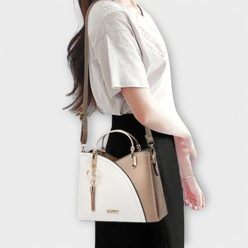 Stefanie – Handtasche mit großem Fassungsvermögen Reißverschluss und verstellbarem Schultergurt