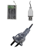 GlowWaves - Dekoration LED Zeichenfolge Lichter Mit Batterie