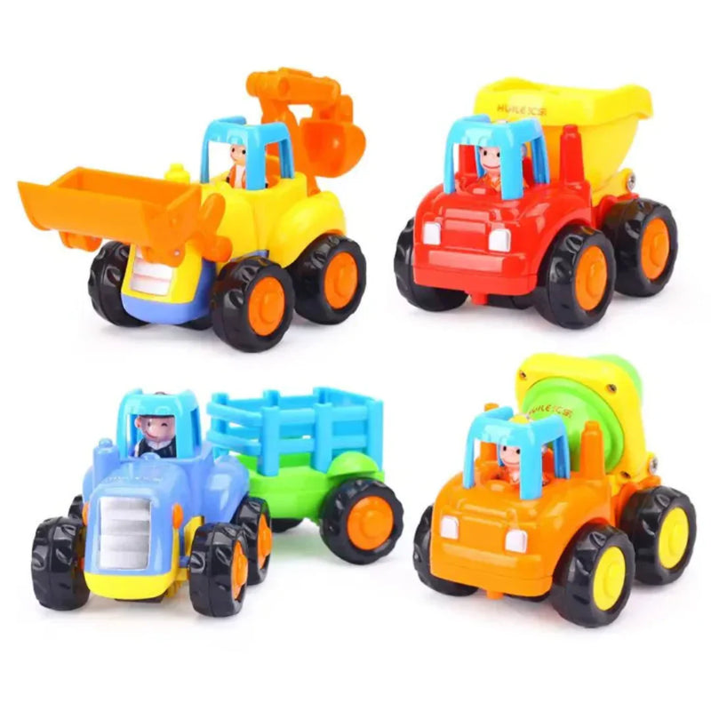 BuildRides - Baufahrzeug Spielset Stabiler Spaß und phantasievolles Bauabenteuer