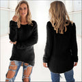 Serena - Warm Rundhalsausschnitt Langärmelig Jumper