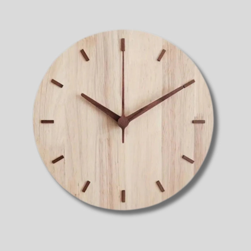NatureTick – Moderne stumme Wanduhr für einzigartige Dekoration