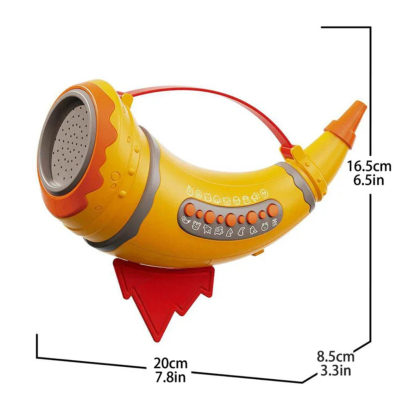 SnoutTunes - Handheld Tier Klangspielzeug mit bunten Tasten und kompaktem Gestaltung