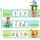 ZooStack – Tier Stapelblockspiel für Formanpassungsbalance und kognitive Entwicklung