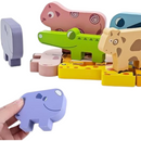 ZooStack – Tier Stapelblockspiel für Formanpassungsbalance und kognitive Entwicklung