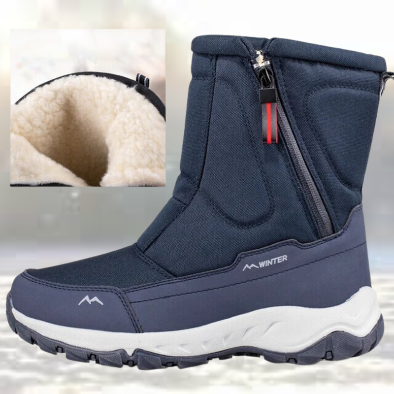 Timo - Schicke Masche Mittel Calf Stiefel Für Modische