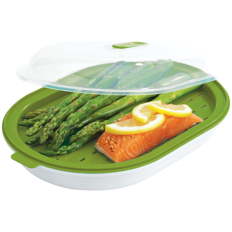 MealHatch – Schneller Mikrowellen-Dampfgarer für schnelle Zubereitung und frischen Geschmack