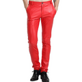 Serkan – Lässige Schlanke Passform Hose mit Knopfleiste und Taschen