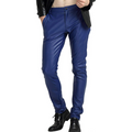 Serkan – Lässige Schlanke Passform Hose mit Knopfleiste und Taschen